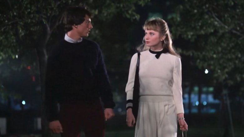 Tom Cruise and Rebecca De Mornay in Risky Business