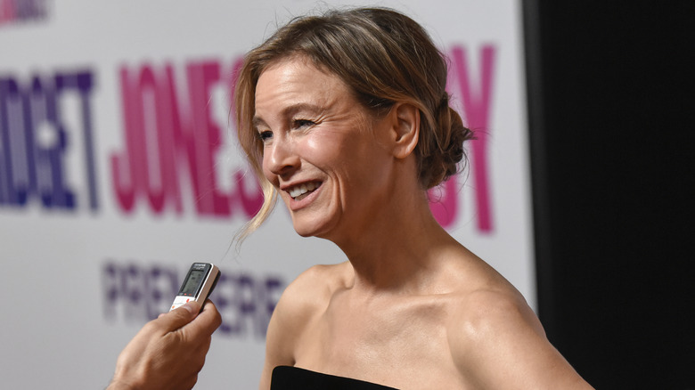 Renée Zellweger interviewed at premiere