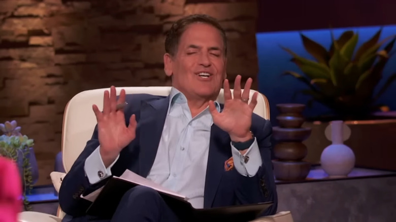 Mark Cuban laughs