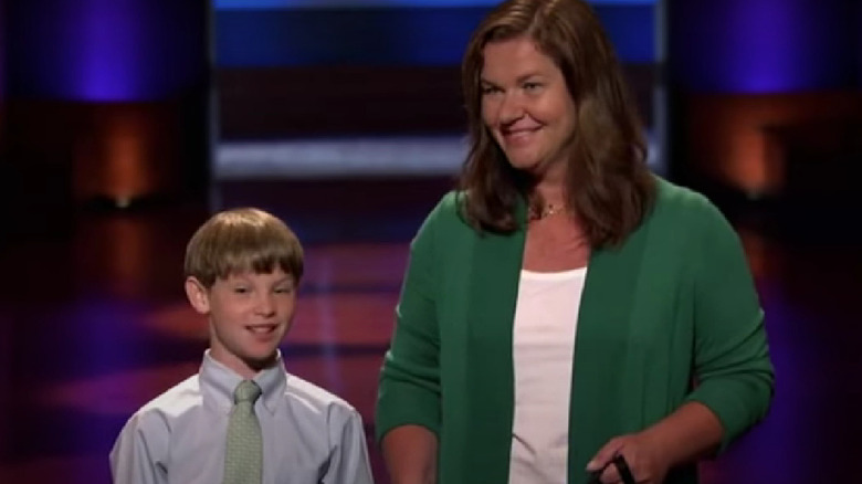 Daniela and Ryan Kelly making a pitch