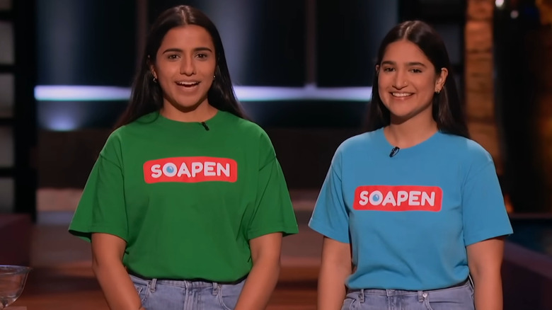 SoaPen team smiling on "Shark Tank" (2022)