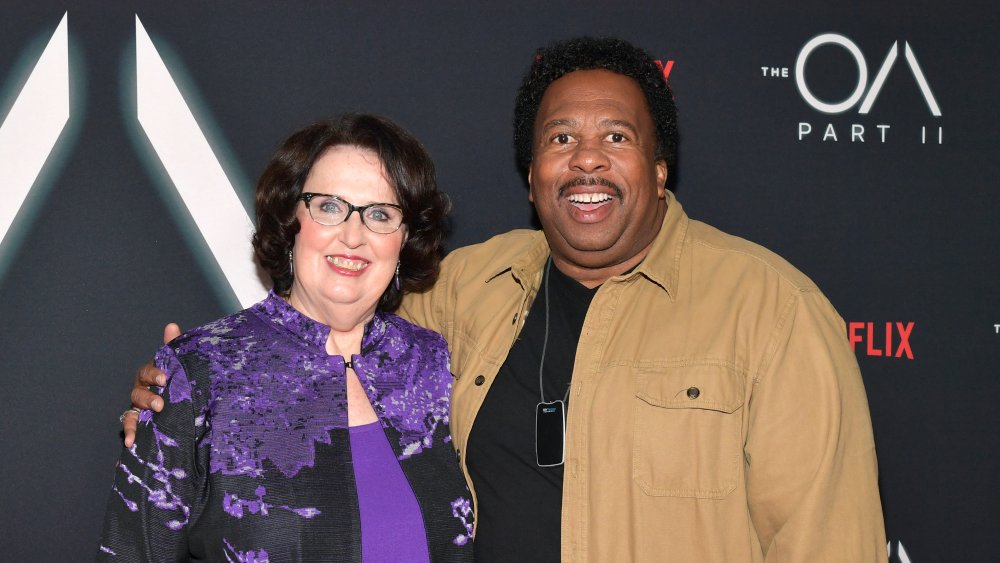 Leslie David Baker and Phyllis Smith