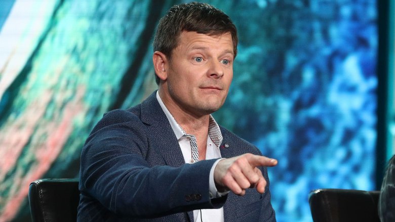 Steve Zahn on the stage