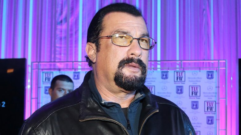 Steven Seagal at red carpet event