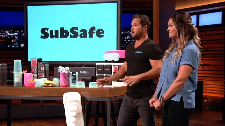 Adam and Desiree with SubSafe display