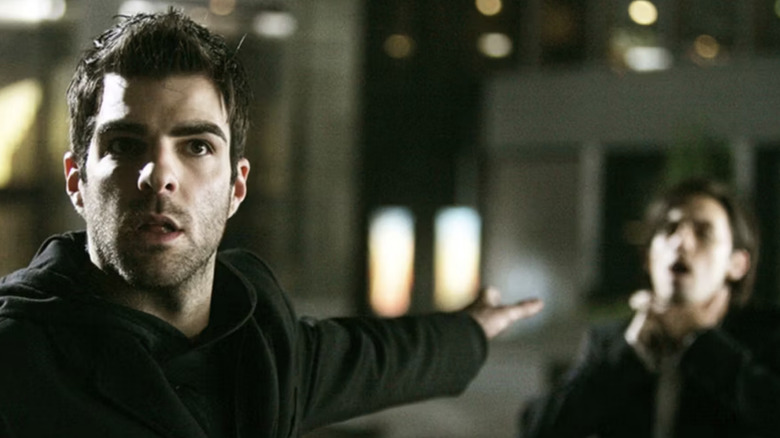 Sylar attacks Peter Petrelli