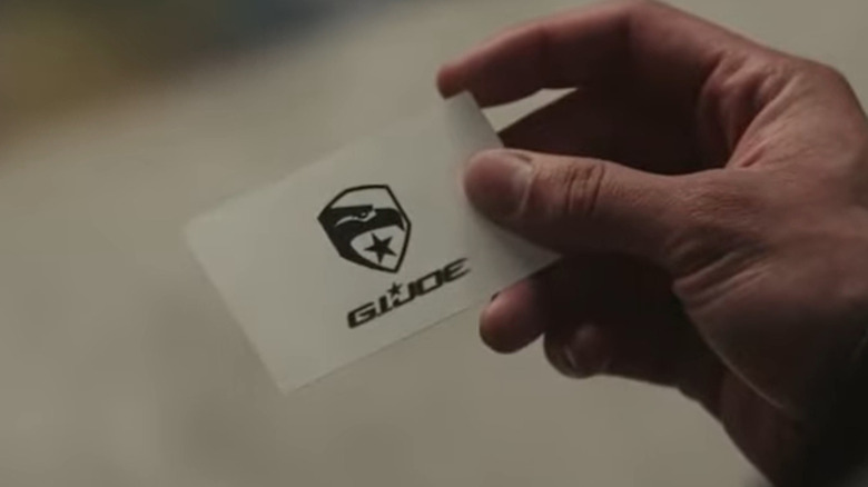 GI Joe business card