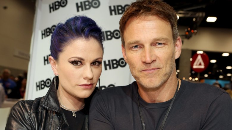 Anna Paquin and Stephen Moyer at Comic-Con