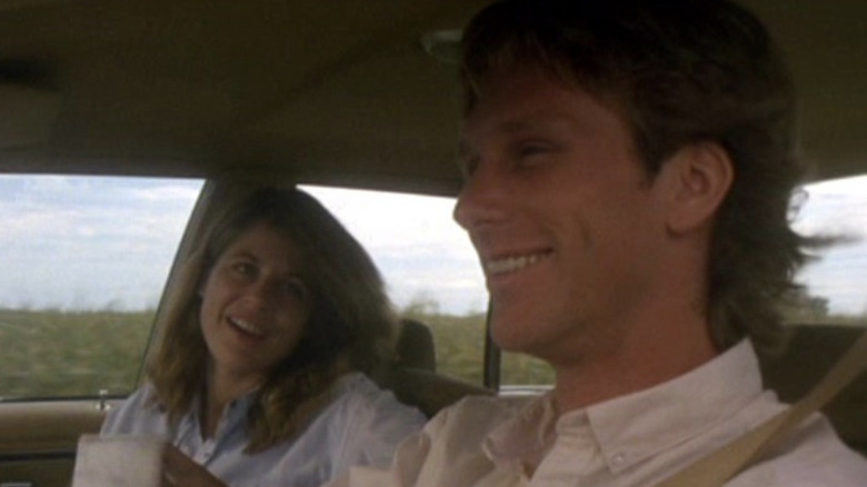 Peter Horton and Linda Hamilton