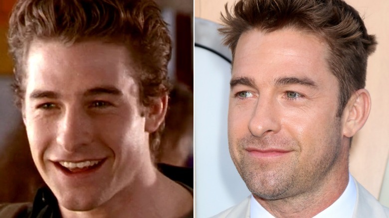 Scott Speedman in Felicity and on a red carpet