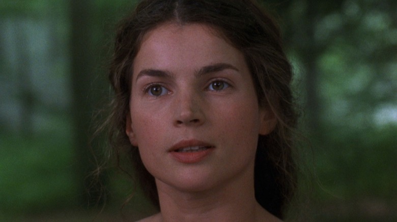 Julia Ormond in forest