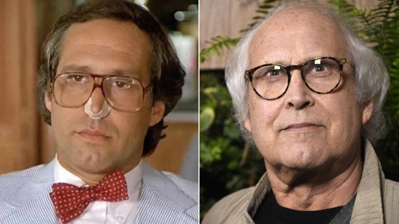 Chevy Chase then and now