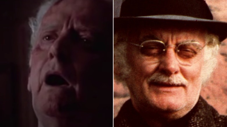 Art Carney then and wearing hat plus glasses