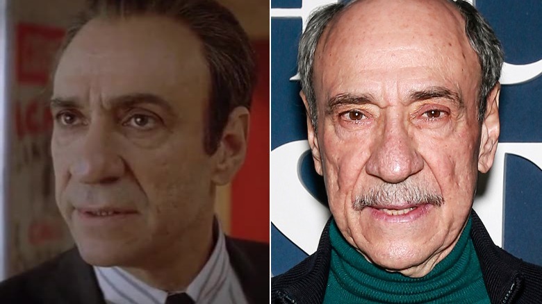 F Murray Abraham now with mustache and then