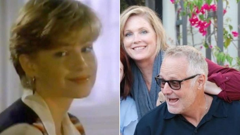 Tracey Needham then and now