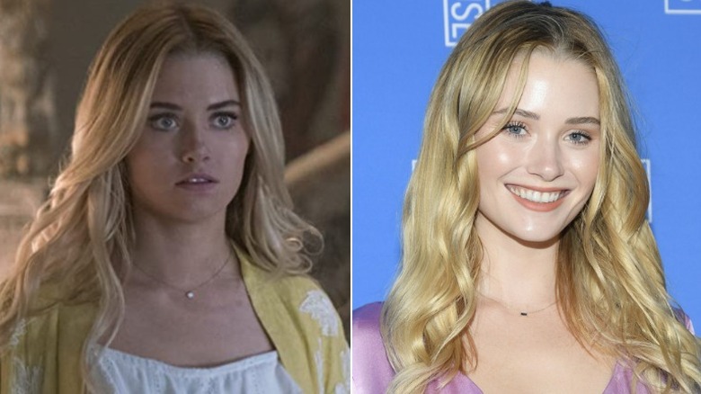 Virginia Gardner then and now