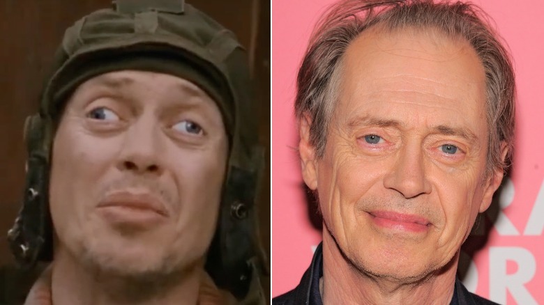 Steve Buscemi then and now