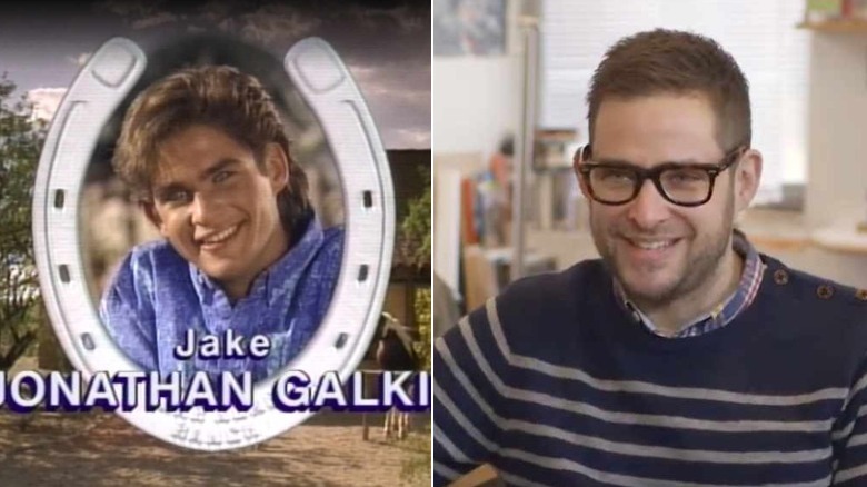 Jonathan Galkin  then and now