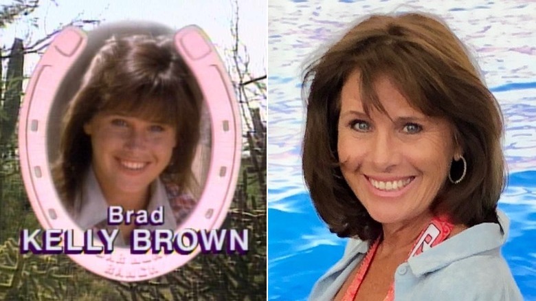 Kelly Brown then and now