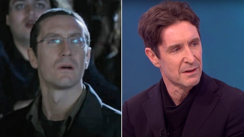 Paul McGann looking up / Paul McGann speaking