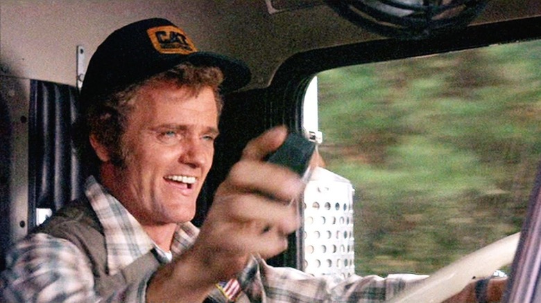 Jerry Reed behind the wheel 