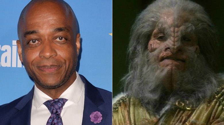 Rick Worthy and Jannar