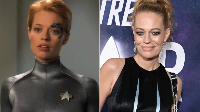 Jeri Ryan, then and now