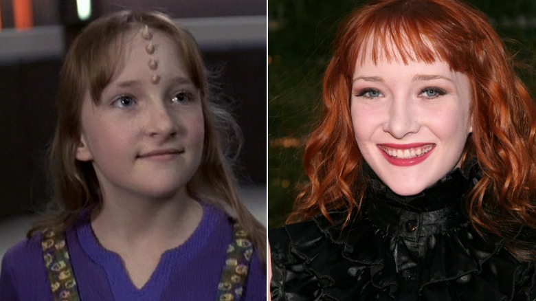 Scarlett Pomers, then and now