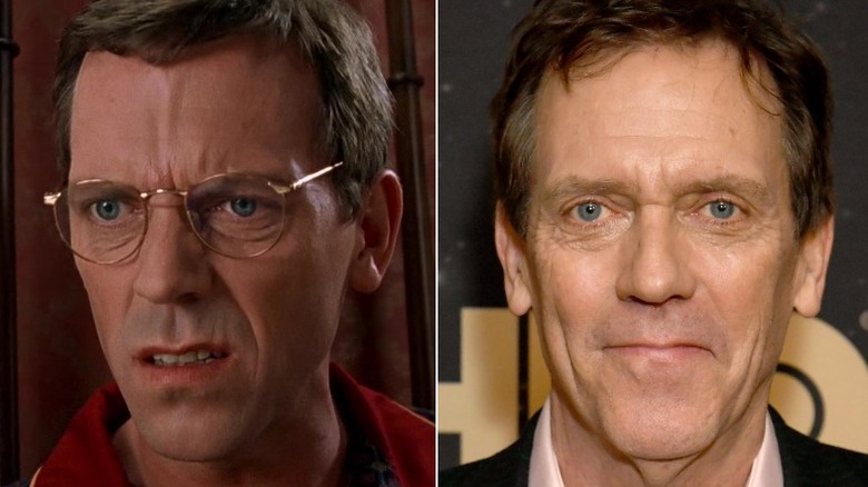 Hugh Laurie in 1999 and 2020