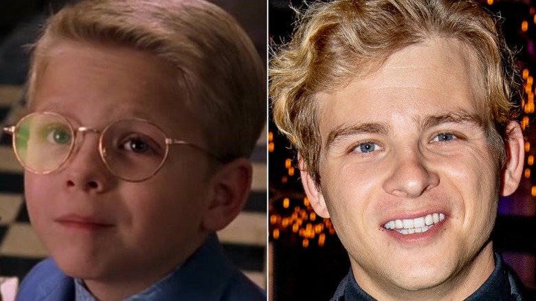 Jonathan Lipnicki in 1999 and 2022