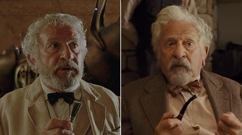 John Bluthal as Prof. Pacoli and Prof. Marcuse in Hail, Caesar!