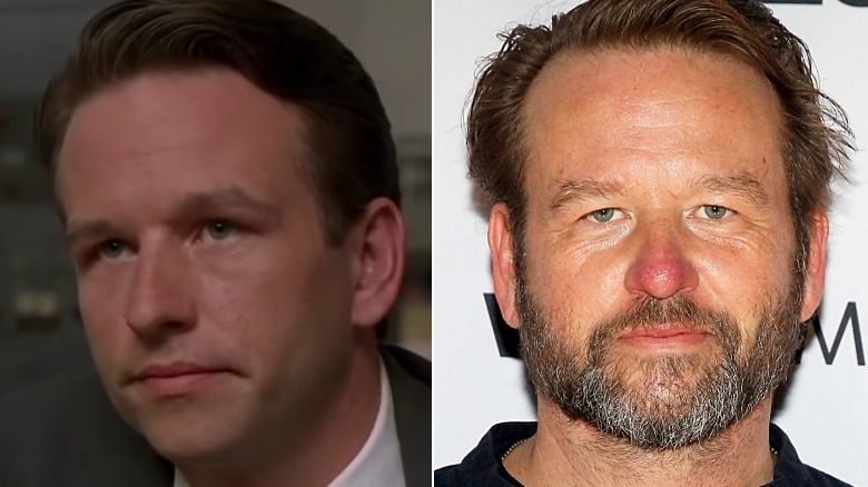 Dallas Roberts in 2005 and 2021