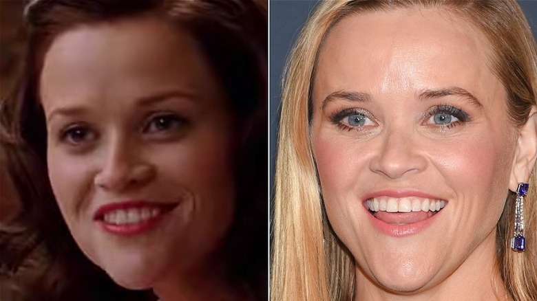 Reese Witherspoon in 2005 and 2021