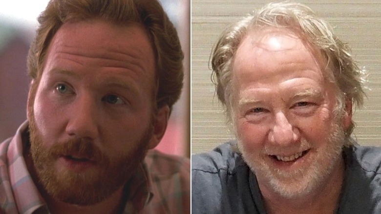 Timothy Busfield in Field of Dreams and an older Timothy Busfield