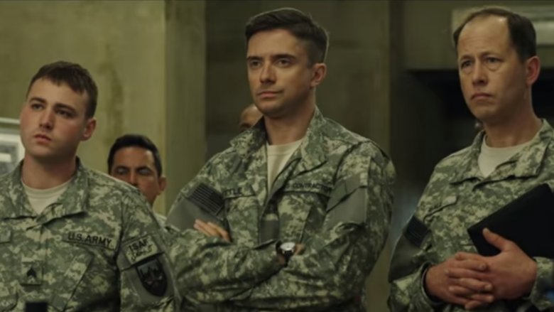 Topher Grace in War Machine