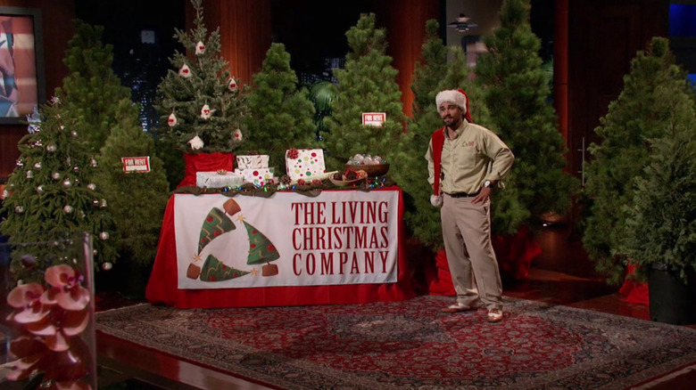 Scott Martin pitching The Living Christmas Company