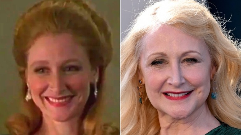 Patricia Clarkson in "Jumanji" and on the red carpet