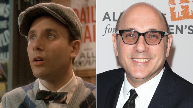 Willie Garson then and now