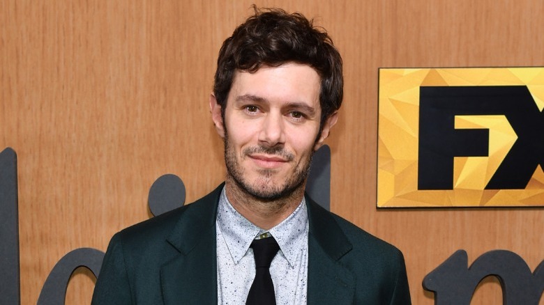 Adam Brody closed mouth smile