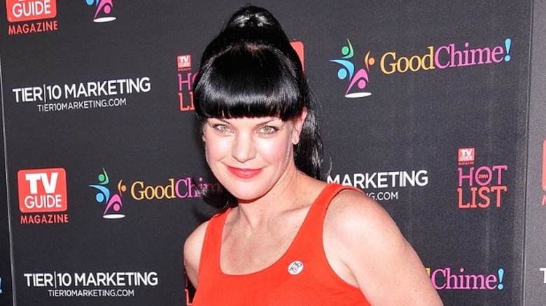 Pauley Perrette smiling 