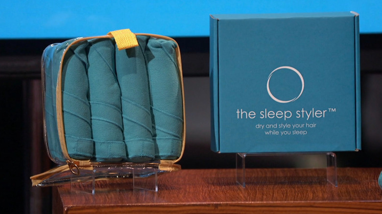 Sleep Styler display on Shark Tank