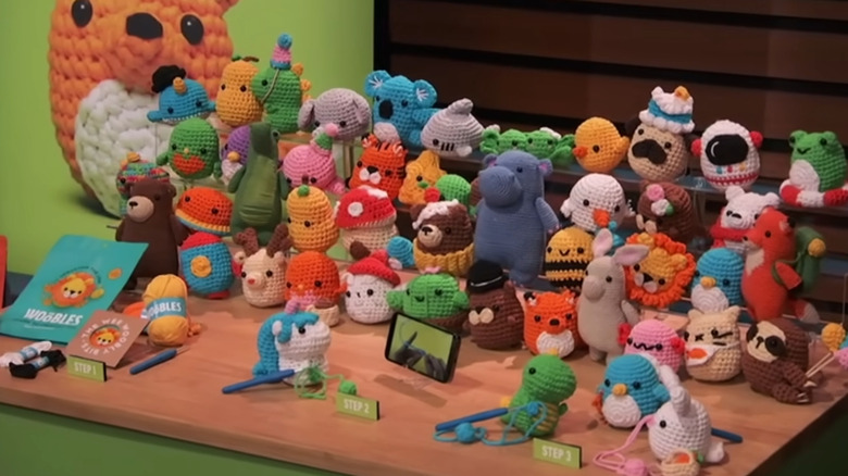 Woobles display on Shark Tank