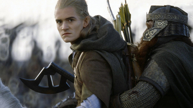 Legolas and Gimli ride