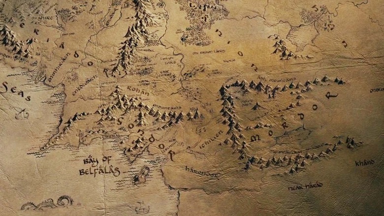 Middle-earth map