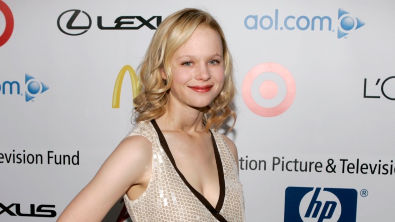 Thora Birch attends an event