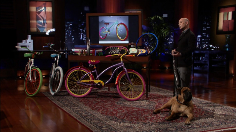 Villy Custom display on Shark Tank