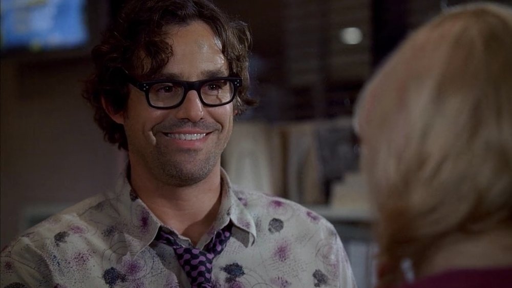 Nicholas Brendon during his first appearance on Criminal Minds