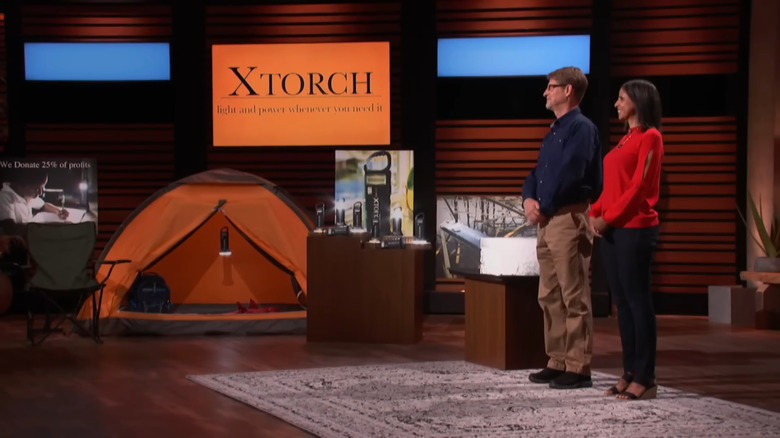 XTorch pitching on Shark Tank