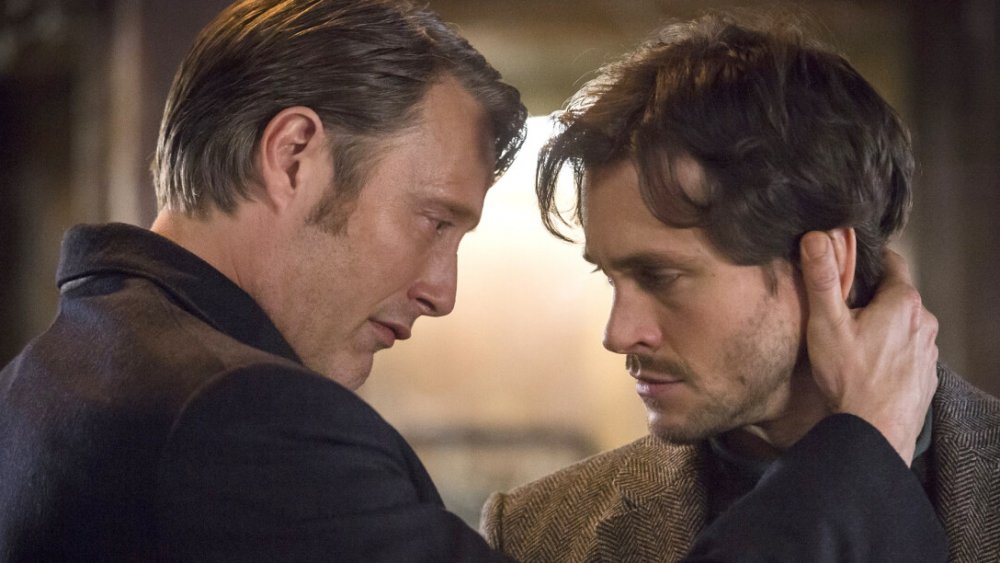 Mads Mikkelsen and Hugh Dancy in Hannibal