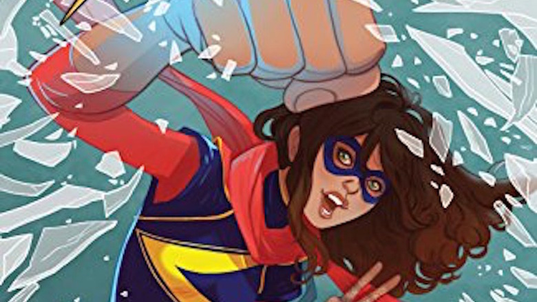 Ms. Marvel with big fist